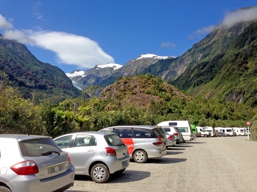 Aoraki im Hintergrund