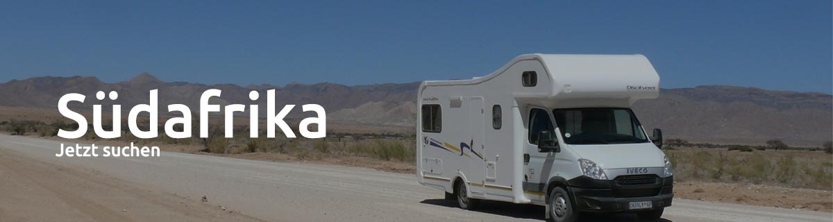 Campervan für Südafrika finden